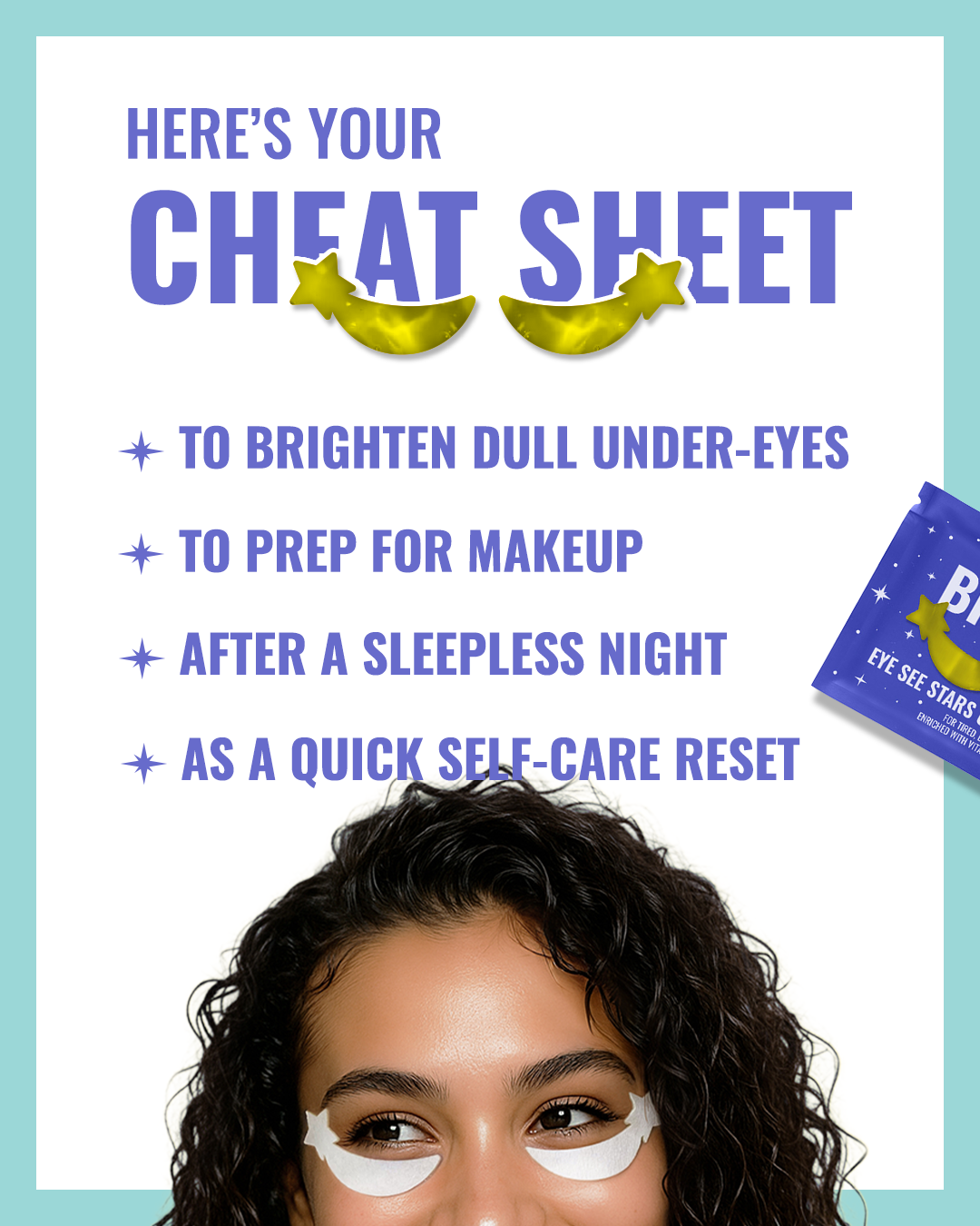 BRIGHTEN Under-Eye Patches | Eye See Stars