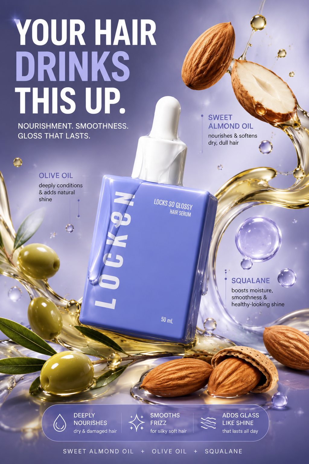 Hair Serum | Locks So Glossy
