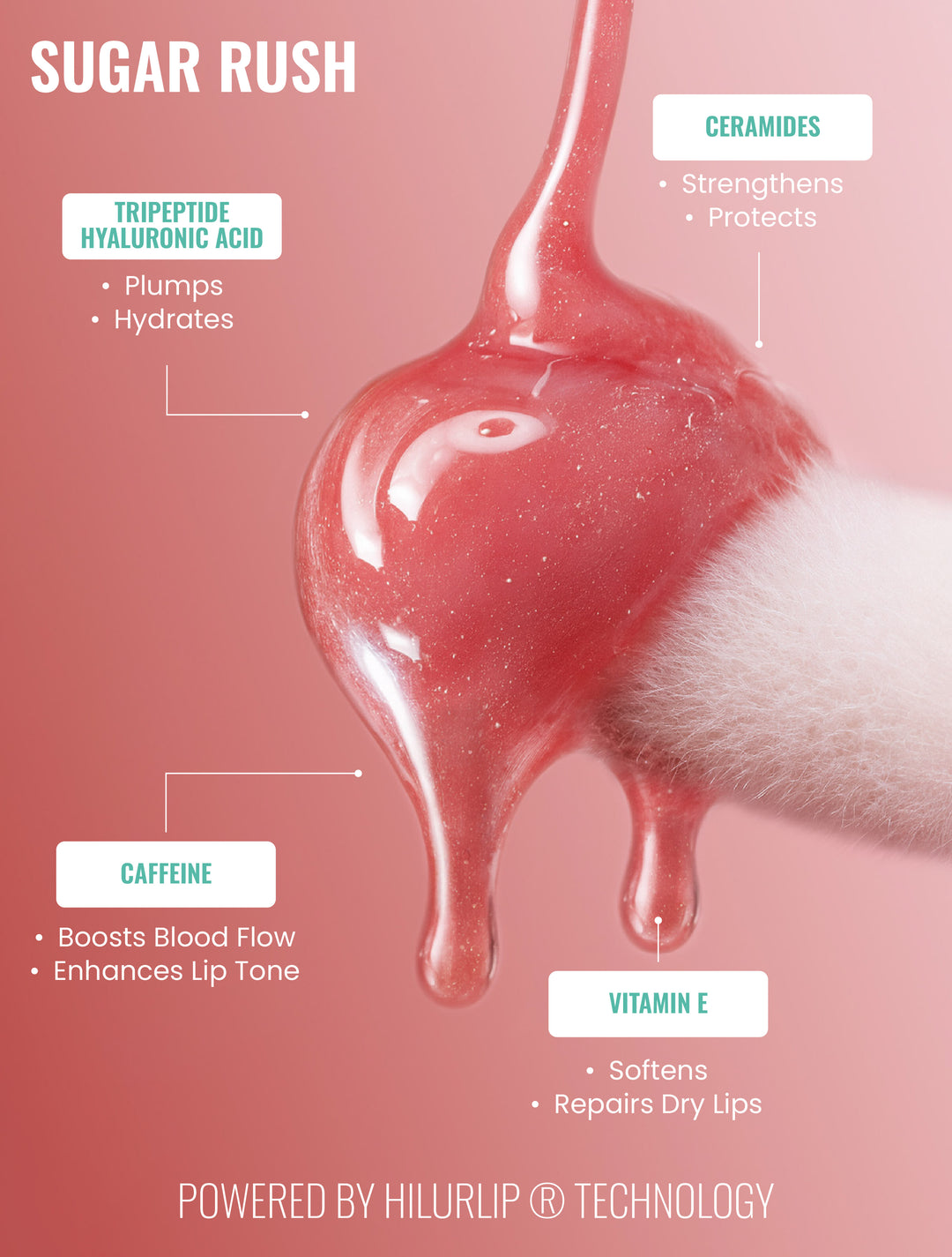 Tripeptide Lip Oil | Sugar Rush