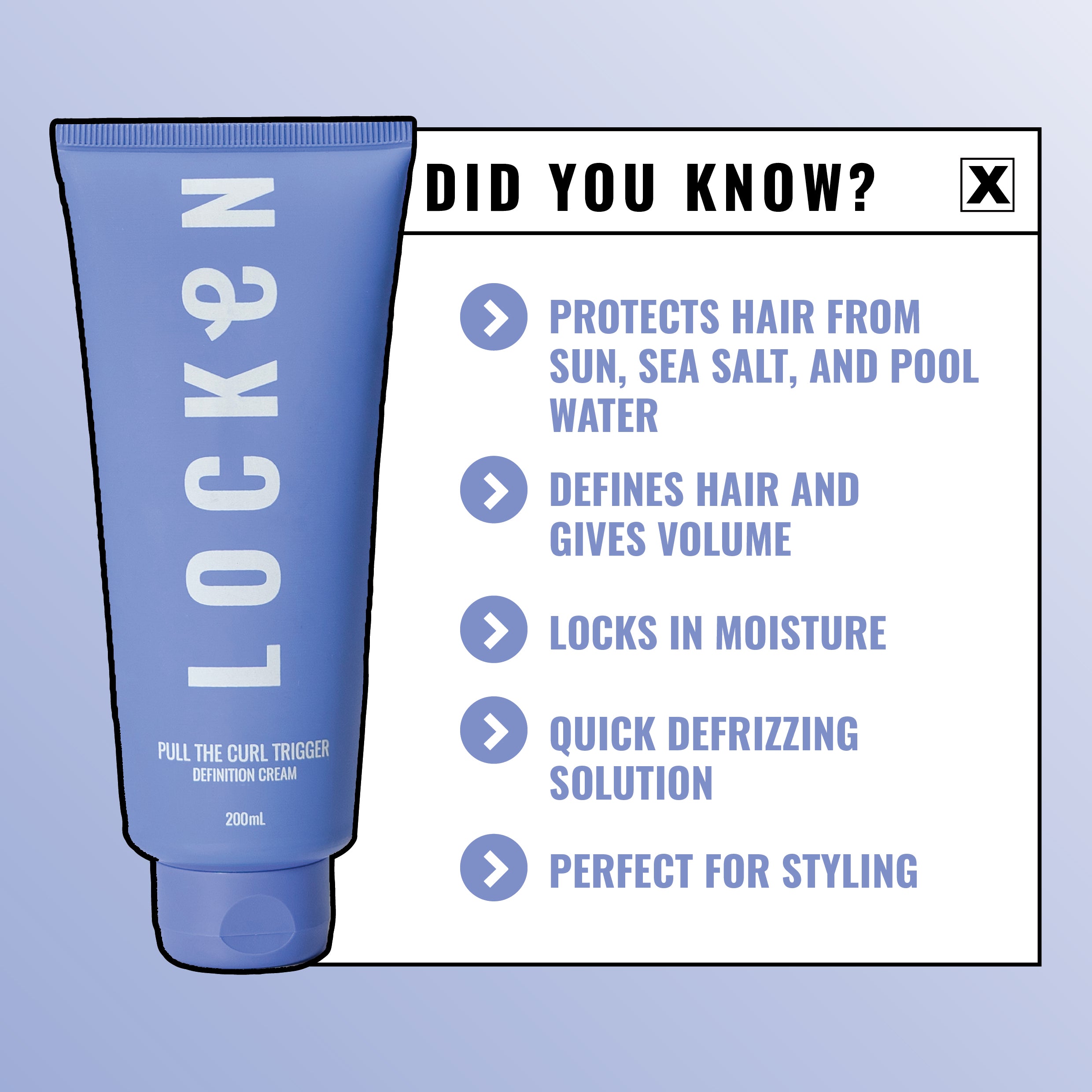 Definition-Creme Für Locken – Leave-in Pflege Mit Kokosöl & Rizinusöl, Gegen Frizz
